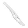 Slanted Tip Feather Clip Eyebrow Tweezer for Plucking & Eyelash Extension