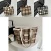 Chic Black White Brown Large Tote Bag For Women With Trendy Street Style Design