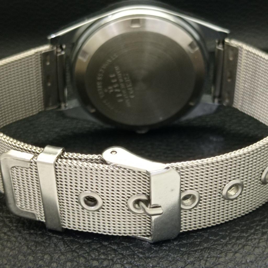 REFURBISHED JAPAN MADE SEIKO 5 AUTOMATIC MENS WATCH GREEN DIAL CUSTOM A440004-2 QV90-a440004