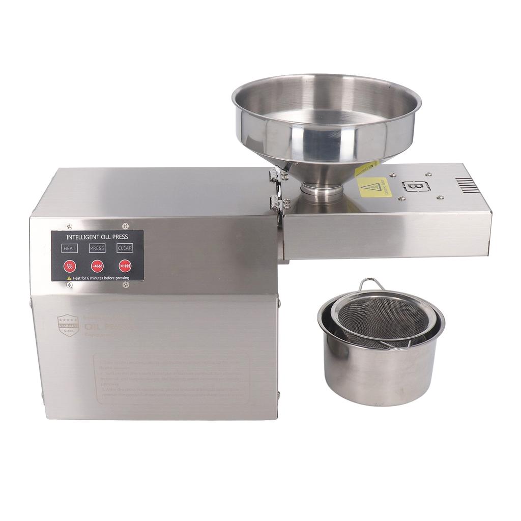Бытовая коммерческая автоматическая маслопрессовая машина Автоматическая маслопрессовая машина Пресс для масла из ореховых семян