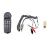 Wall Telephone Noise Cancelling Last Number Redial Corded Hanging Landline for Home Office