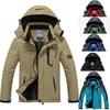 Мужская Зимняя Одежда Утепленное Пальто с Капюшоном