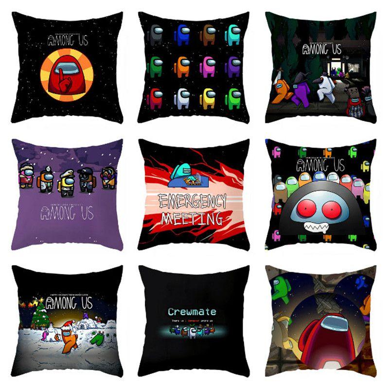 Наволочка Игровая Наволочка Декоративная для Дома Дивана Квадратная 45×45см