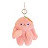 Carrot Rabbit Keychain Plush Toy Stuffed Doll Pendant Decoration Gift Kids
