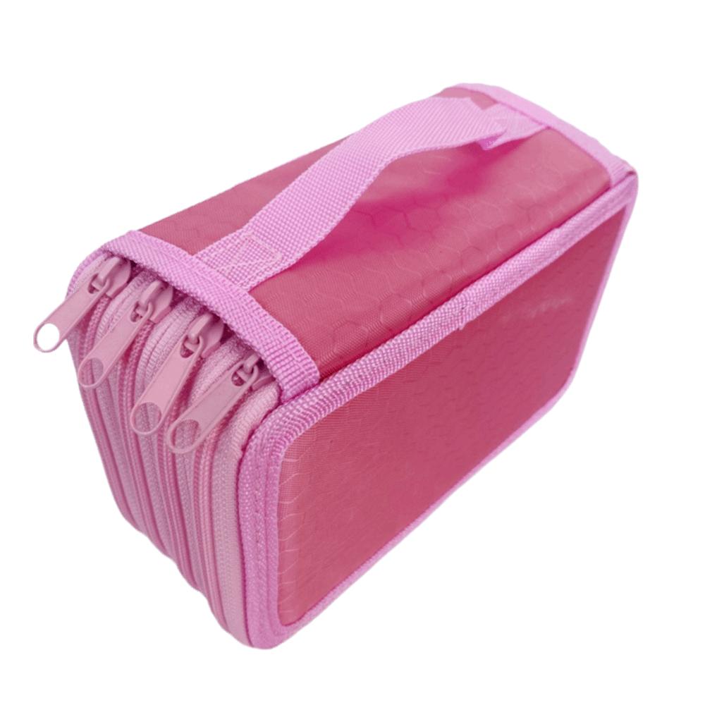 72 Holes Colored Pencil Bag Large Capacity School Stationery Bag Pen Pouch Office Accessories