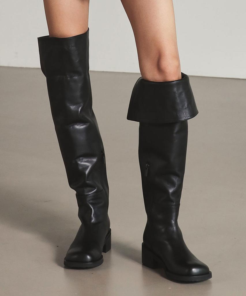 Twvp Re Fei Knee-High Boots 23F53Bk