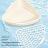 Rabbit Toilet Tray, Rabbit Toilet Box, Grid Hidden Pet Toilet, Plastic Material Resistant To Falling and Easy To Clean Hamster