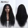 Noble Lace Front Wig Cosplay Curly Wig 30 Inch Lace Part Wig Baby Hair Lace Wig For Women Blonde Wig Synthetic Lace Front Wig