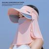 Складные пляжные кепки с широкими полями для женщин, защищающие шею, летние шляпы, дышащая шляпа от солнца, для улицы