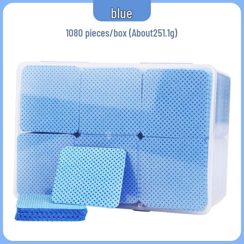 Безворсовые салфетки для очистки клея для нейл-арта и ресниц