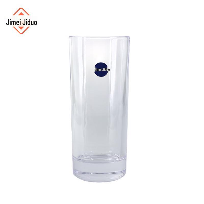 Стеклянный стакан Jimei Jiduo 290 мл, утолщенный, прямой