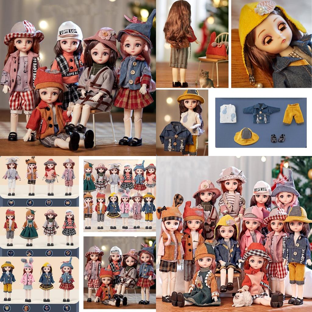 Изысканно выполненная BJD кукла с тематикой 12 знаков зодиака. Полный набор с одеждой, мягким париком и виниловой головой!