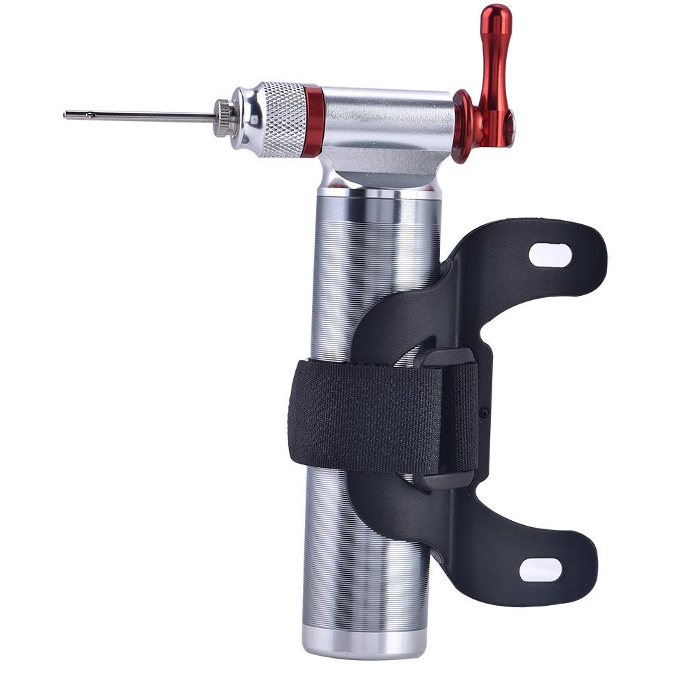 Portable Mini Lightweight Aluminum Alloy Bike Bicycle Tyre CO2 Inflator Pump