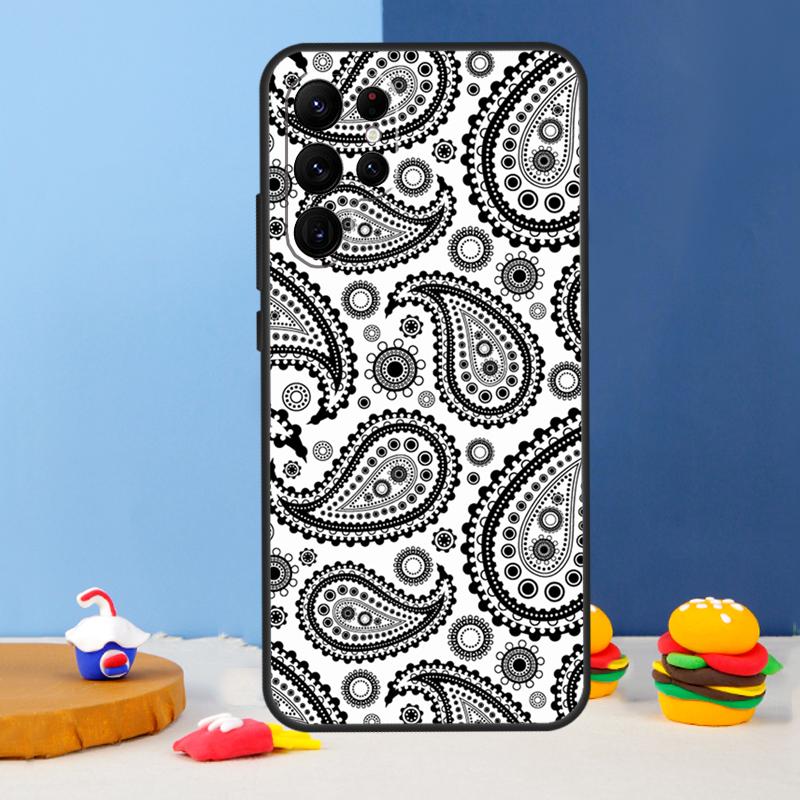 Чехол для телефона с бесшовным узором "Банана" для Samsung Galaxy S25 Ultra S9 S10 S20 S21 S22 Plus S23 FE S24 Ultra Cover Coque