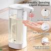 Yousheng Automatic Induction Soap Dispenser 500ml Capacity Adjustable Foam Gears Rechargeable Battery Reusable Foaming Hand Soap Pump