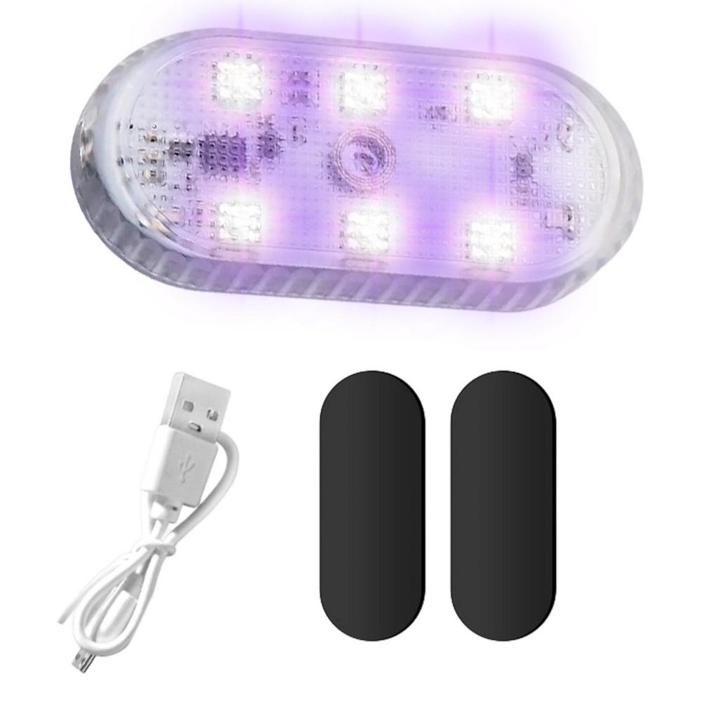 Car Lights Interior Roof 7 Colors Magnetic LED Lights For Car Smart Car Interior Lights Car Interior Ambient Lights For Your Car