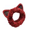 Lovely Cat Ears Hair Band Soft Elastic Headbands Women Soft Cosmetic Headbands Suitable for Ladies and Girls
