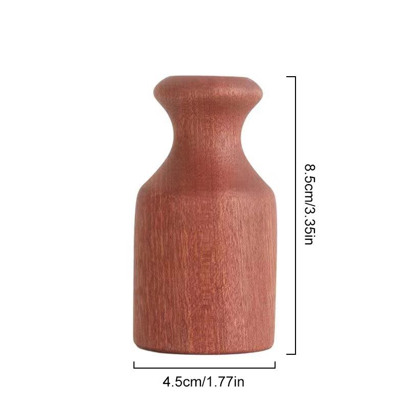 1 шт. деревянная ваза, украшение для дома, цветочный горшок, минимализм, композиция из растений, бутылка для хранения цветов, скандинавский настольный орнамент