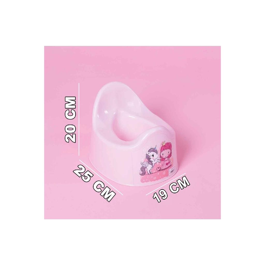 Детский туалет Ptte - Розовый горшок