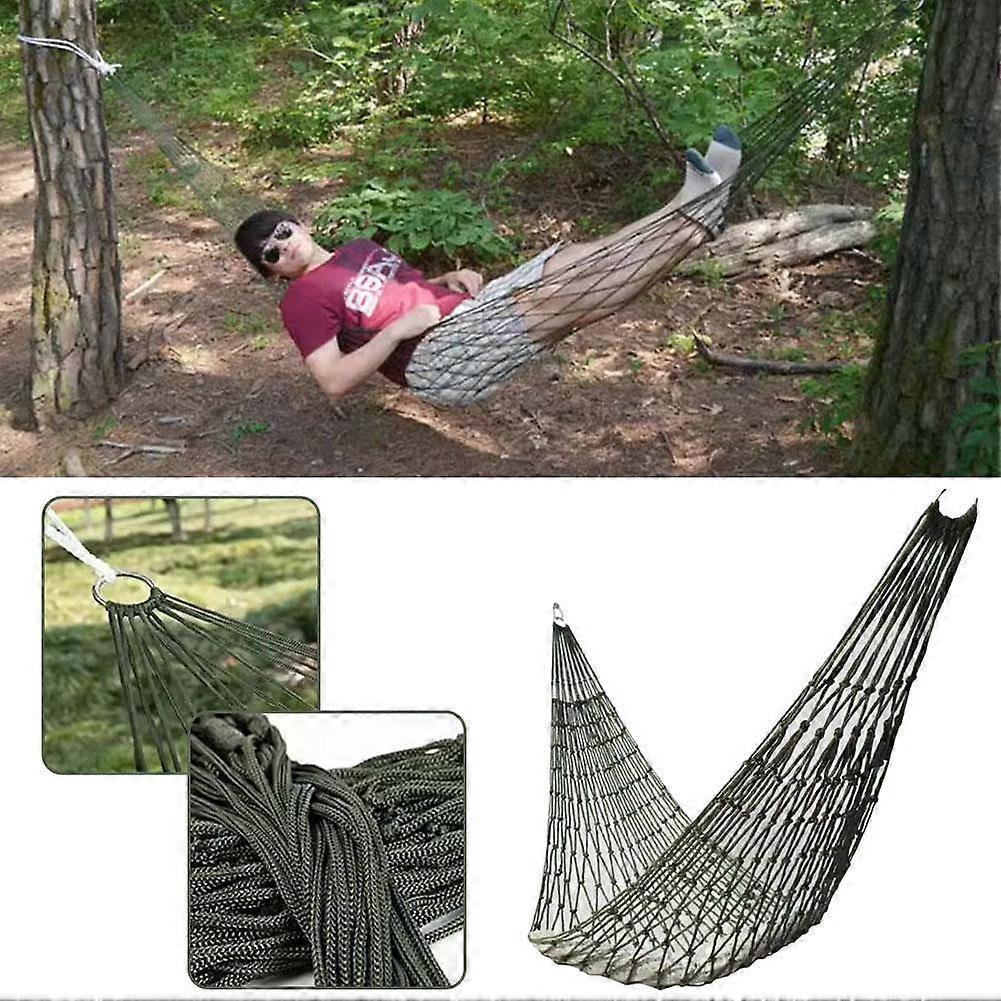 Mesh Hammock Outdoor Sport Hammock Outdoor Sport Camping Hammock Nylon Rope