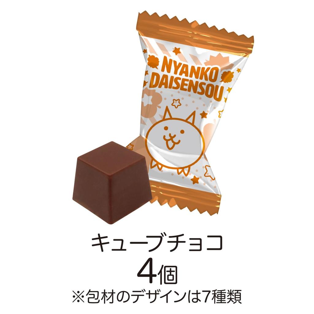 Сердце The Battle Cats Конфетные Игрушки Набор Вырубная Коробка, Полу-Шоколад (Ящик 18)