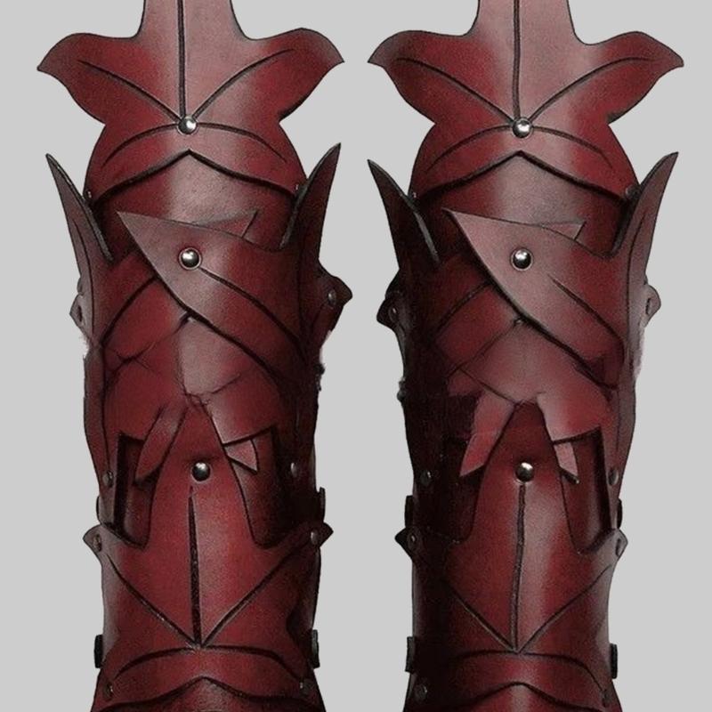 1 пара готических наручей, регулируемые, для косплея, средневековые наручи для мужчин и женщин, винтажные, для ролевых игр, вечеринок, доспехи