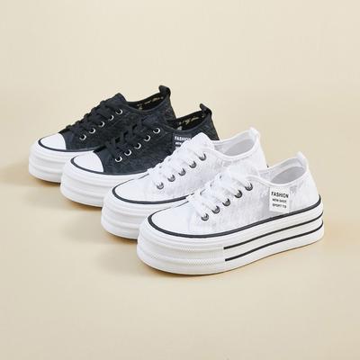 Новые корейские дышащие увеличивающие рост легкие де тренировочные повседневные спортивные туфли - Амортизирующие нескользящие дышащие сетчатые туфли на плоской подошве