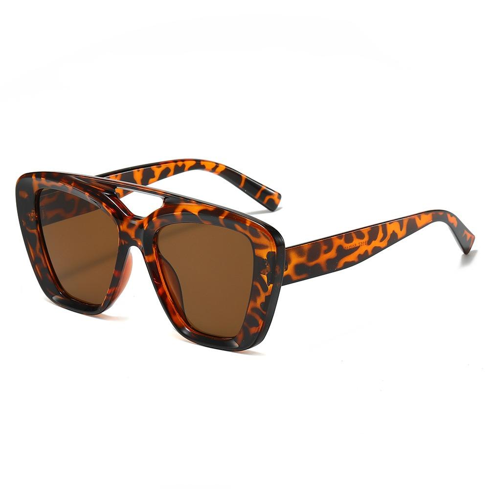 Новые роскошные женские солнцезащитные очки с двойным ободком, градиентные, неправильной формы, ретро, дизайн в желе-цвете, защита от солнца, мужские очки, УФ400