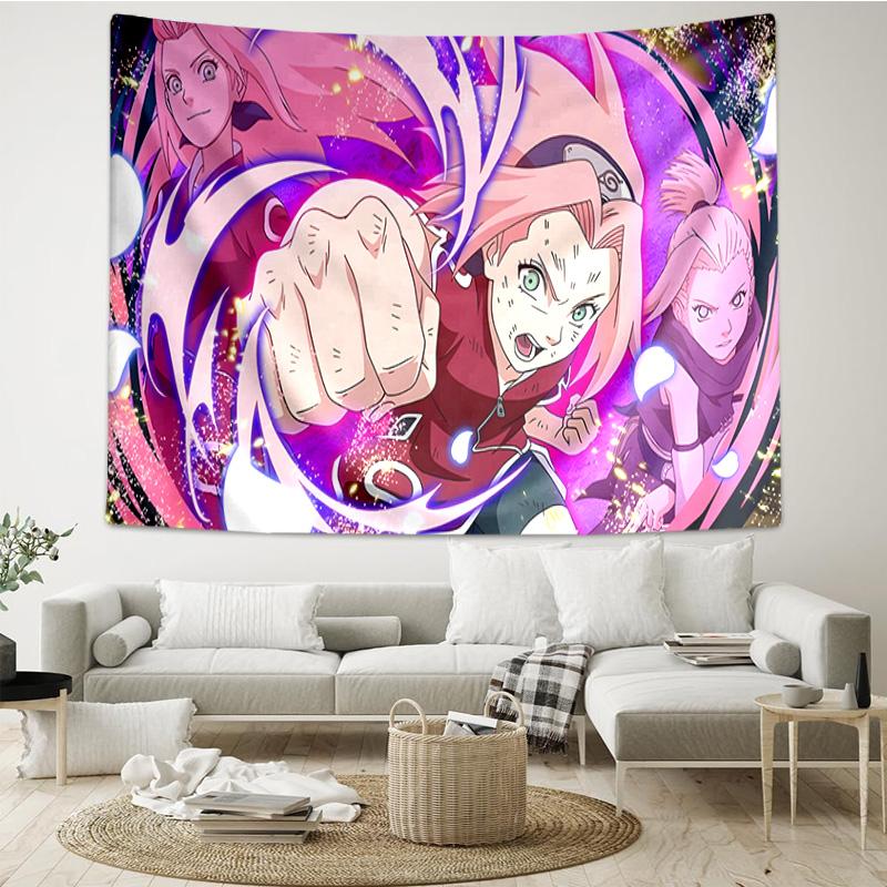 Ninja Adventure Tapestry Hanging for Bedroom,Livingroom, Playroom,Decor Art Room Wall Tapestry Holiday and Birthday Gifts
