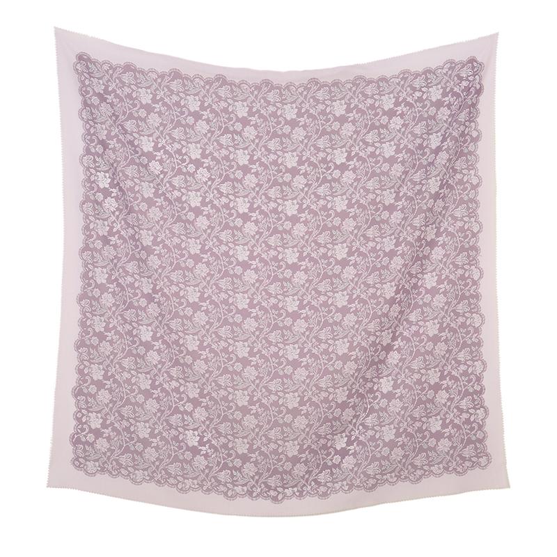 Малайзия Цветочный Принт 110 Квадратный Шарф Мусульманский Хиджаб Женщины Элегантные Шали Дамы Повседневный Головной Платок Тюрбан Косынка Оптовая Продажа