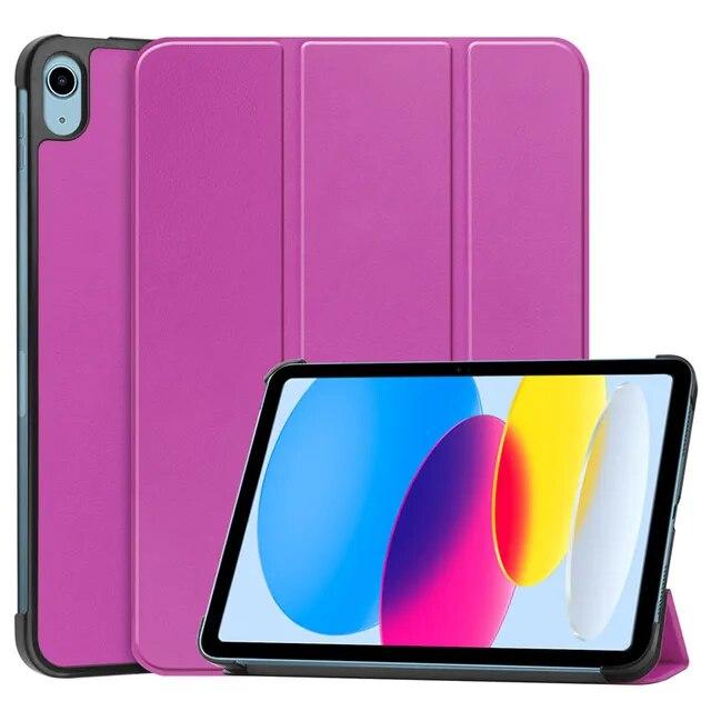 Чехол для iPad 10 9 2022 10-го поколения A2757 10,9-дюймовый магнитный чехол-книжка Smart Folio с откидной подставкой для iPad 10 2022 Чехол