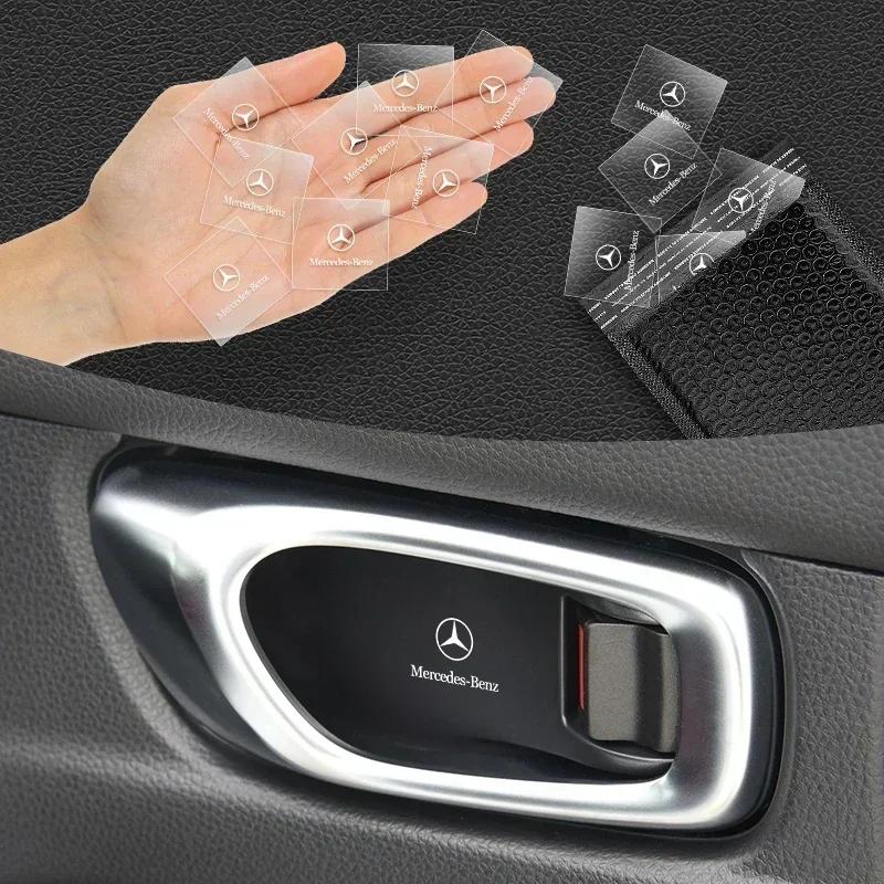 1/2/5/10PCS Car Interior Dekoration Stickers Badges Auto Styling for Mercedes Benz W211 W204 W210 W203 CLA GLA Auto Accessories TUVWZ1