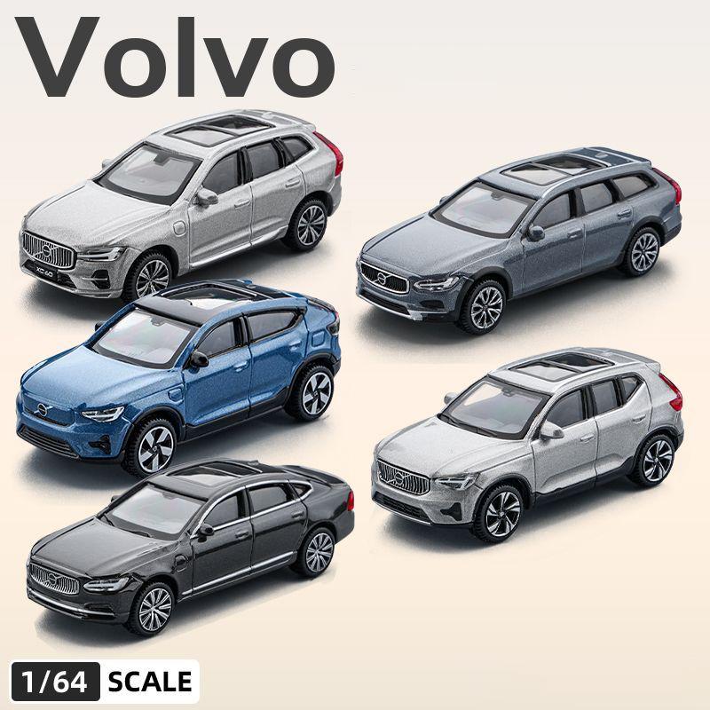 1:64 Volvo XC60 XC40 S90 C40 V90 XC90 Литые Модели Автомобилей и Игрушечные Транспортные Средства Модель Автомобиля Масштабная Модель Игрушки Автомобили Для Детей