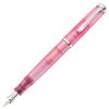 Перьевая ручка Pelikan Pelican F Fine Print Classic Demonstrator Rose Quartz M205 Limited Официально импортированный продукт