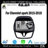 9-дюймовый IPS QLED для Chevrolet spark 2015-2018 DSP Android 14 автомобильный радиоприемник мультимедиа видеоплеер навигация стерео GPS монитор