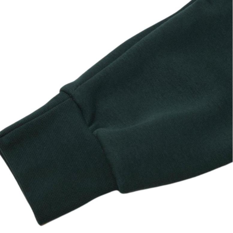 Puma Wellness Club Crew Letter Logo Спортивная трикотажная толстовка с капюшоном Женская толстовка темно-зеленого цвета 534397-80