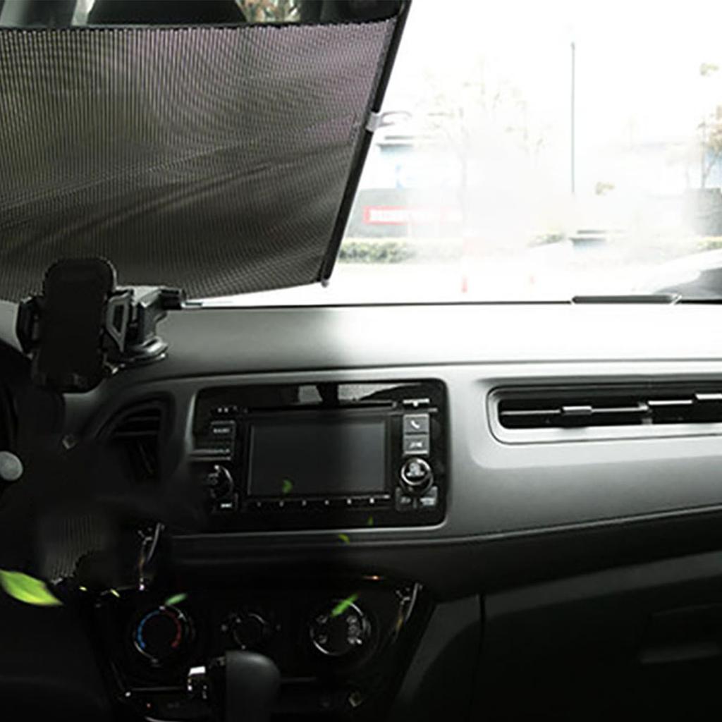 Автомобильные выдвижные шторы, козырек от солнца на лобовом стекле, защита от солнца, крепление на присоске