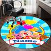 Personalized F-Flim Flim Round Chair Office Rug - Perfect for Mat, Office Chair & More - Ideal Gift for Birthdays and Holidays