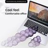 Transparent Keyboard Wrist Rest Cloud Shape Wrist Pad Portable Silicone Wrist Support  Gamer