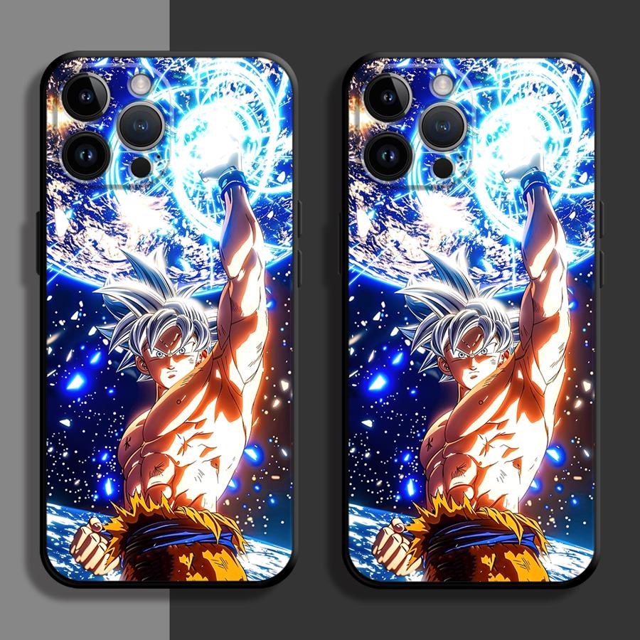Чехол Dragon Ball Земля Сон Гоку для Apple iPhone 16Pro Max XR 12 Mini 7 6s 16e 8 Plus 15 14 XS X SE 11 13 Pro Мягкий чехол