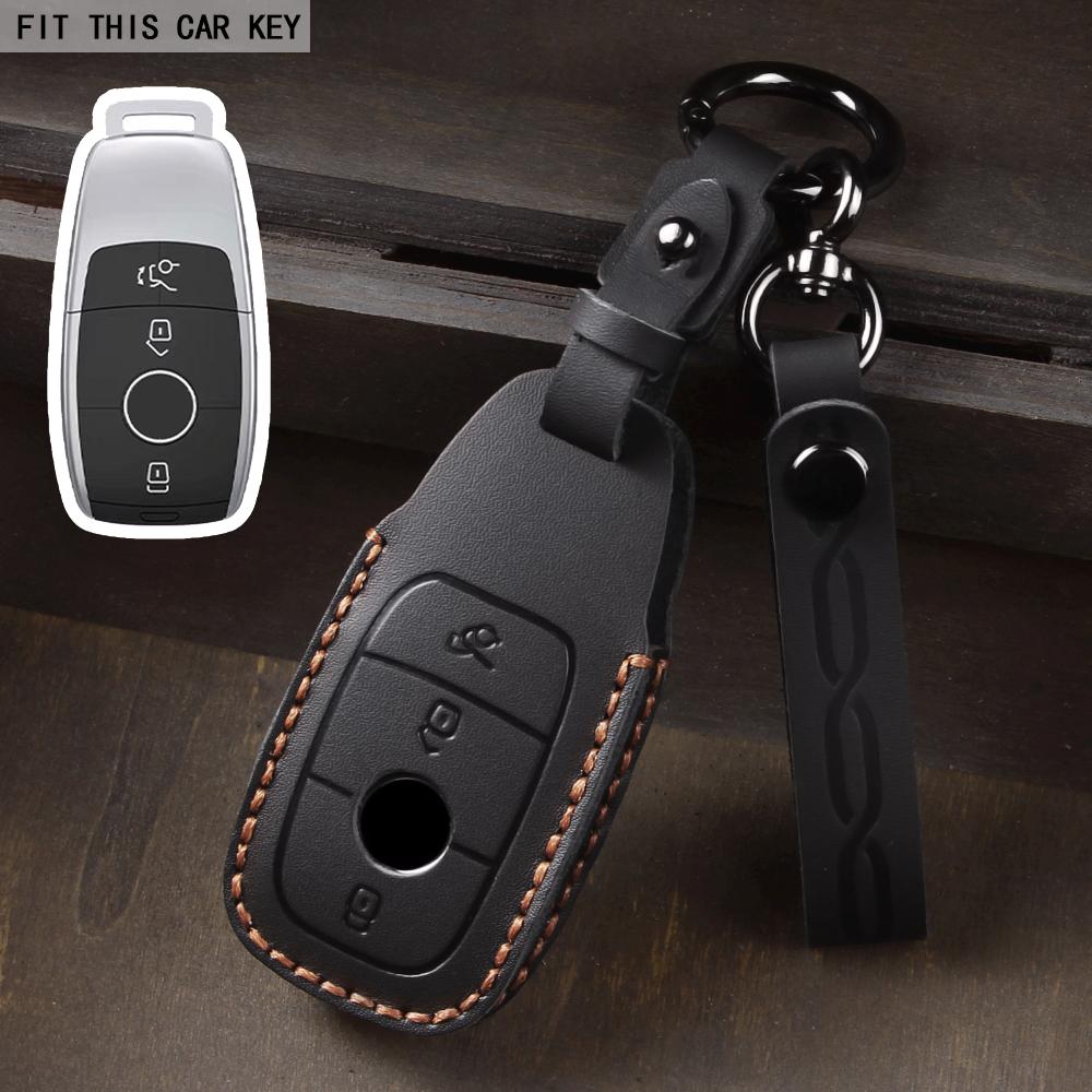 Styling Mouldings Car Remote Key Case Cover Shell Fob For Mercedes Benz A C E S G Class GLC CLE CLA GLB GLS W177 W205 W213 W222
