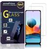 Protective Film - VCOMP - Pack of 2 - Tempered Glass - For Xiaomi Redmi Note 10/10S - Scratch-resistant