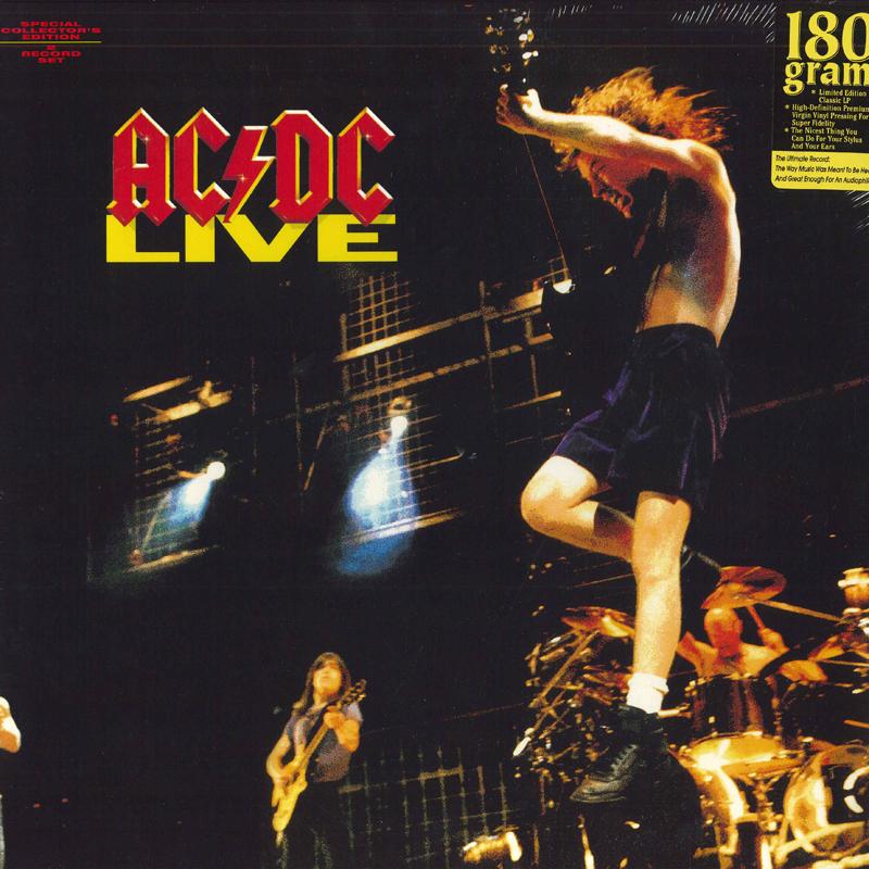 Виниловая пластинка ACDC Live 180г 5128361 EPIC 2009 Европа Рок