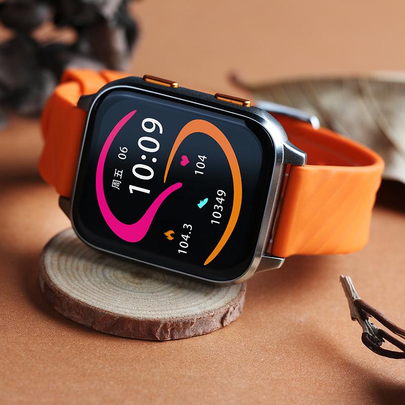 Умные часы Rainbuvvy FW12, 1,85 дюйма, TFT-дисплей 240x280, BT5.2, Bluetooth, вызовы, IP68, водонепроницаемый, поддержка нескольких спортивных режимов, 300 мАч, длительный режим ожидания