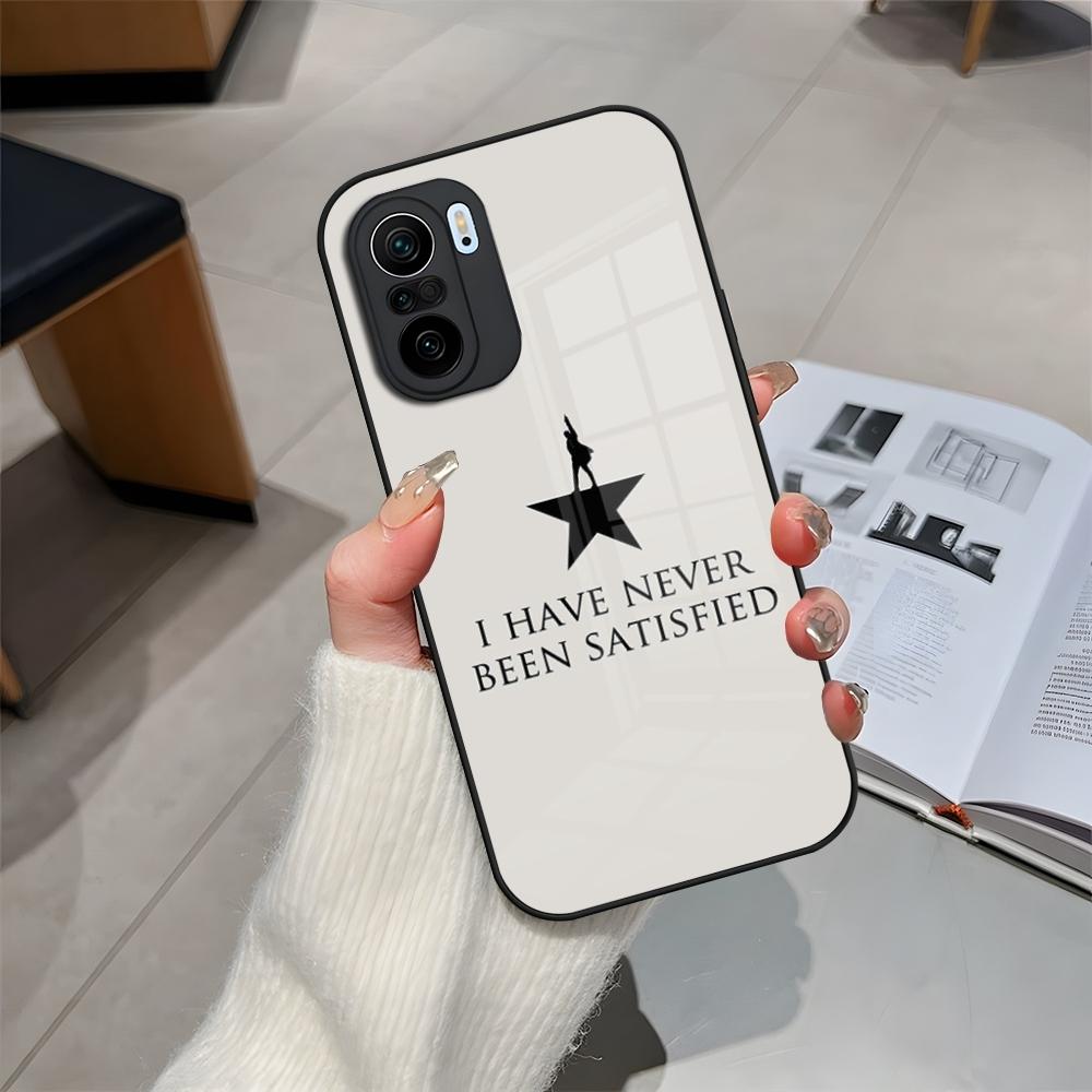 H-Hamilton Musical Lyrics Phone Case For Redmi 12c 13c 12 13 Note 13 Pro Plus 11 12 Pro 10 11s 12s Tempered Glass Cover