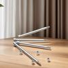 4Pcs 4x60mm Stainless Steel Threaded Hinge Pins A-Arm with Nuts Set for Remote Control Car Replacement Accessories Set