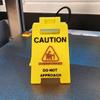 Caution Overstimulated Desk Sign 3D Printed Office Desk Caution Overworked Do Not Approach Warning Sign Humor Desktop Decoration