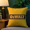 Ящик для инструментов D-DeWalt Наволочка Плюшевая ткань Мягкий Двусторонняя печать Чехол для подушки для дивана Наволочки для декоративных подушек