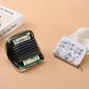 Premium Cute Puppy Girls Short Wallet Compact 9-Card Position Cartoon ID Card Bag Portable Lightweight Zipper Coin Purse Women