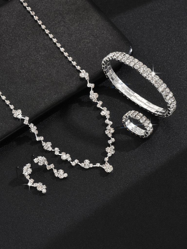 Свадебный черный роскошный вечерний наряд ожерелье серьги комплект свадебный дамский индивидуальный комплект цепь